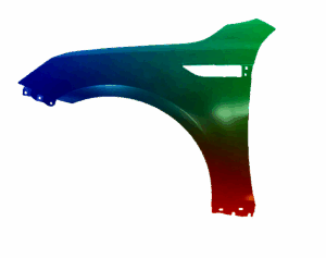 Kotflügel Links Für Kia Optima (TF) 2010-2015 Lackiert In Wunschfarbe VxLine