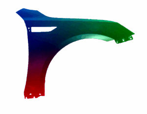 Kotflügel Rechts Für Kia Optima (TF) 2010-2015 Lackiert In Wunschfarbe VxLine