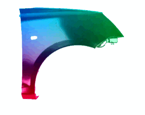 Kotflügel Rechts Für Kia Picanto (SA) 2004-2008 Lackiert In Wunschfarbe VxLine