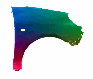 Kotflügel Rechts Für Kia Picanto (SA) 2008-2011 Lackiert In Wunschfarbe VxLine