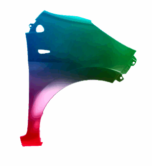 Kotflügel Rechts Für Kia Picanto (TA) 2011-2017 Lackiert In Wunschfarbe VxLine