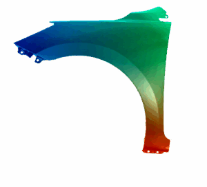 Kotflügel Links Für Kia Rio Ab 2016 Lackiert In Wunschfarbe VxLine