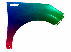 Kotflügel Rechts Für Kia Soul (PS) 2013-2019 Lackiert In Wunschfarbe VxLine