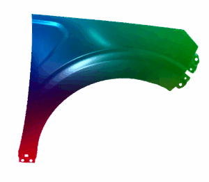Kotflügel Rechts Für Kia Soul (SK3) Ab 2019 Lackiert In Wunschfarbe VxLine