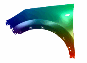 Kotflügel Links Für Kia Sportage (SL) 2010-2015 Lackiert In Wunschfarbe VxLine