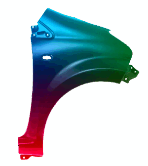 Kotflügel Rechts Für Toyota Aygo (AB1) 2005-2012 Lackiert In Wunschfarbe VxLine