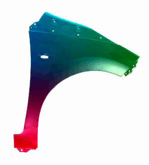 Kotflügel Rechts Für Toyota Aygo 2014-2020 Lackiert In Wunschfarbe VxLine