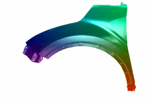 Kotflügel Links Für Toyota C-HR Ab 2016 Lackiert In Wunschfarbe VxLine