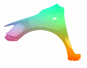Kotflügel Links Für Toyota Corolla (E14/E15) 2010-2013 Lackiert In Wunschfarbe VxLine