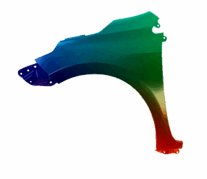 Kotflügel Links Für Toyota Corolla (E18) 2013-2019 Lackiert In Wunschfarbe VxLine