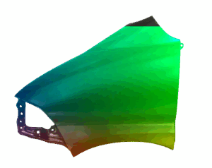 Kotflügel Links Für Toyota Hi-Ace (Granivia) 1995-2006 Lackiert In Wunschfarbe VxLine