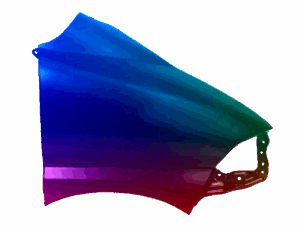 Kotflügel Rechts Für Toyota Hi-Ace (Granivia) 1995-2006 Lackiert In Wunschfarbe VxLine