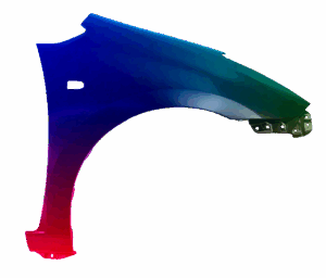 Kotflügel Rechts Für Toyota Prius (XW20) 2003-2009 Lackiert In Wunschfarbe VxLine