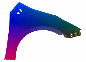Kotflügel Rechts Für Toyota Prius (XW50) 2016-2019 Lackiert In Wunschfarbe VxLine