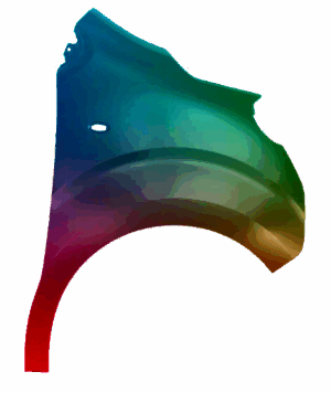 Kotflügel Rechts Für Toyota Proace Ab 2016 Lackiert In Wunschfarbe VxLine