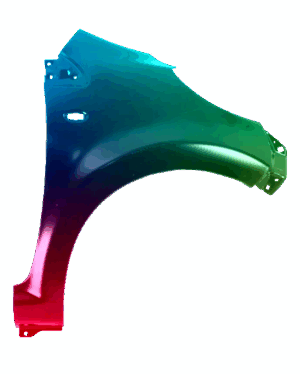 Kotflügel Rechts Für Citroen C1 (PM/PN) 2012-2014 Lackiert In Wunschfarbe VxLine