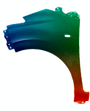 Kotflügel Links Für Citroen C1 Ab 2014 Lackiert In Wunschfarbe VxLine