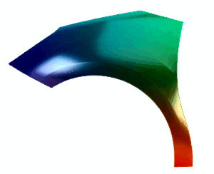 Kotflügel Links Für Citroen C3 2010-2016 Lackiert In Wunschfarbe VxLine