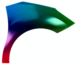 Kotflügel Rechts Für Citroen C3 2010-2016 Lackiert In Wunschfarbe VxLine