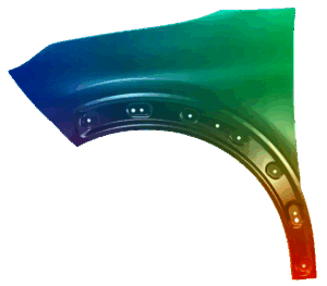 Kotflügel Links Für Citroën C4 Cactus Ab 2018 Lackiert In Wunschfarbe