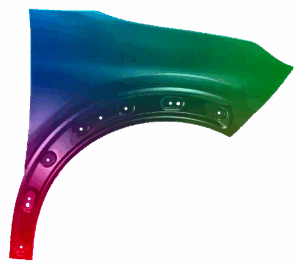Kotflügel Rechts Für Citroen C4 Cactus Ab 2018 Lackiert In Wunschfarbe