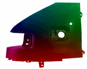 Kotflügel Links Für Citroen Jumper (230) 1994-2001 Lackiert In Wunschfarbe VxLine