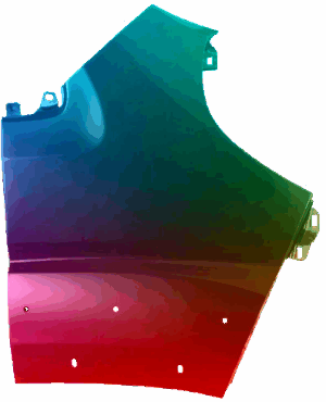 Kotflügel Rechts Für Citroen Jumper (250) 2006-2014 Lackiert In Wunschfarbe VxLine