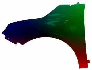 Kotflügel Links Für Fiat 500 (312) 2007-2015 Lackiert In Wunschfarbe VxLine