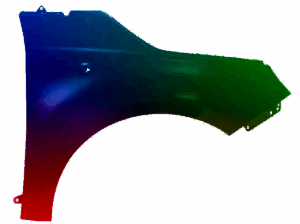 Kotflügel Rechts Für Fiat 500 (312) 2007-2015 Lackiert In Wunschfarbe VxLine