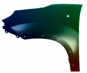 Kotflügel Links Für Fiat 500L (330) Ab 2013 Lackiert In Wunschfarbe VxLine