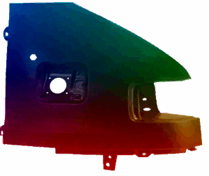 Kotflügel Rechts Für Fiat Ducato (230) 1994-2002 Lackiert In Wunschfarbe VxLine