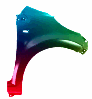 Kotflügel Rechts Für Peugeot 107 (P) 2005-2012 Lackiert In Wunschfarbe VxLine