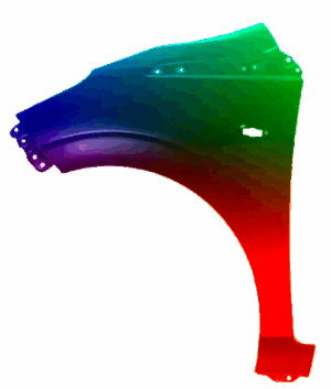 Kotflügel Links Für Peugeot 108 Ab 2014 Lackiert In Wunschfarbe VxLine