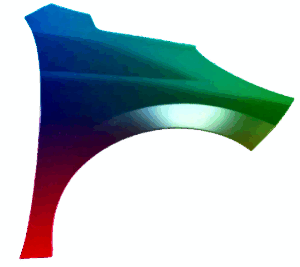 Kotflügel Rechts Für Peugeot 207 (W_) 2006-2013 Lackiert In Wunschfarbe VxLine