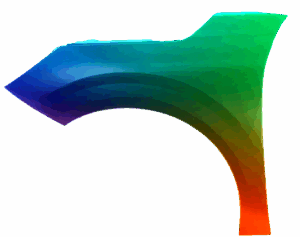 Kotflügel Links Für Peugeot 208 Ab 2019 Lackiert In Wunschfarbe VxLine