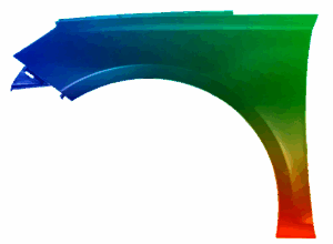 Kotflügel Links Peugeot 308 OE 9802164380