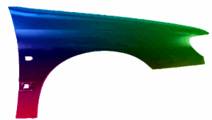 Kotflügel Rechts Peugeot 406 OE 7841L6