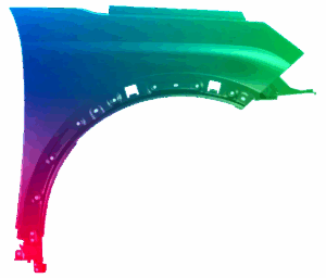 Kotflügel Rechts Peugeot 5008