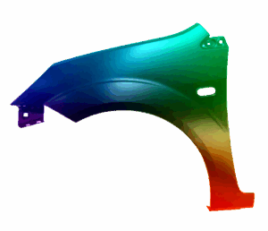 Kotflügel Links Ford Fiesta Mk 6