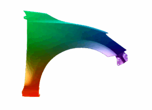 Kotflügel Rechts Mazda 2 DJ Ab 2014