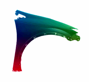 Kotflügel Rechts Toyota Prius W6 2022-